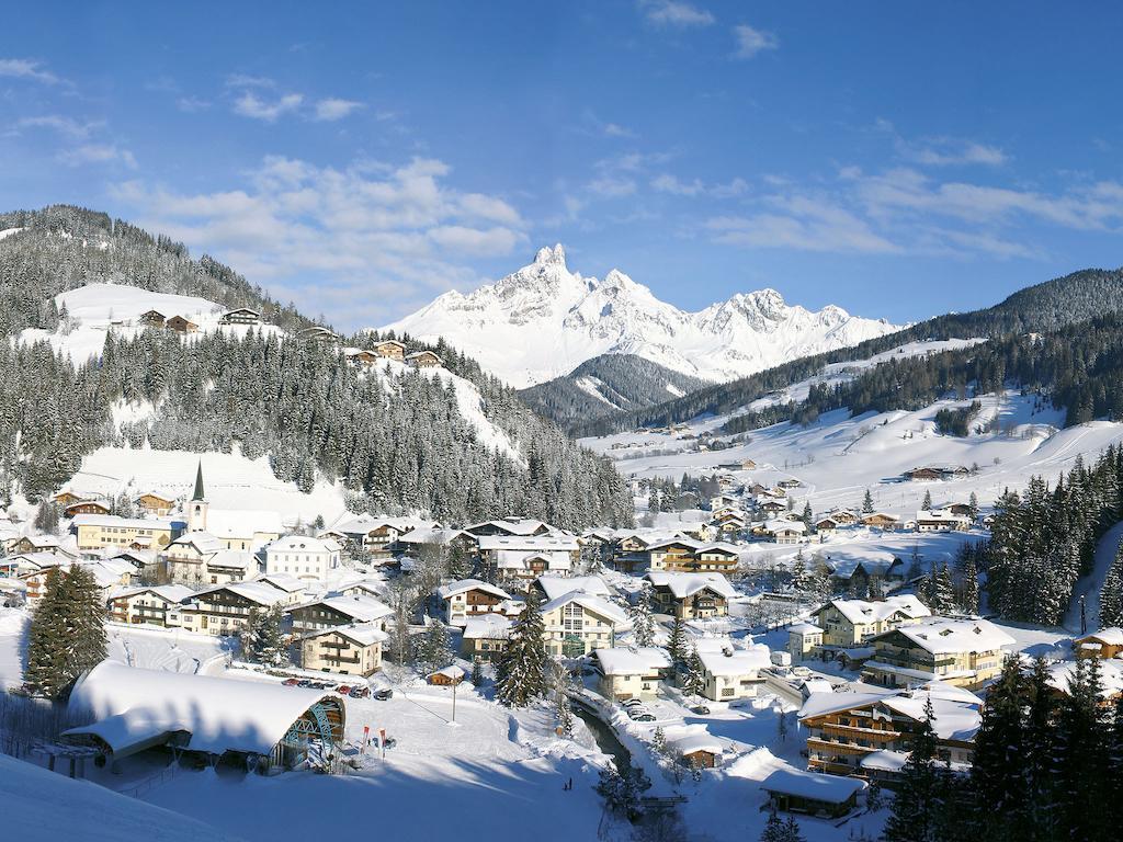 Ferienwohnung Bergblick Filzmoos Camera foto