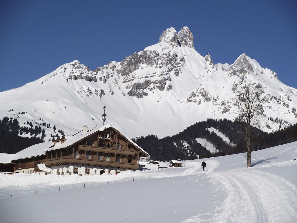 Ferienwohnung Bergblick Filzmoos Camera foto